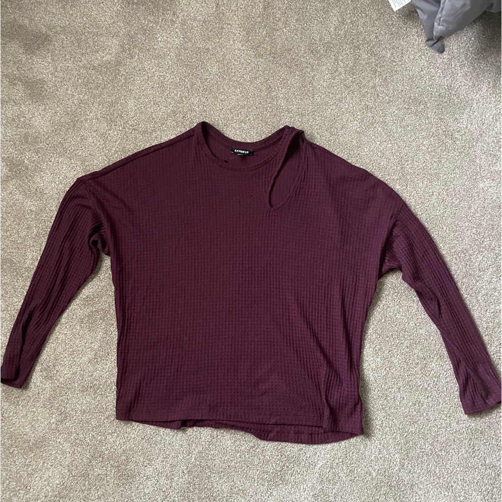 Express Waffle Pattern Top